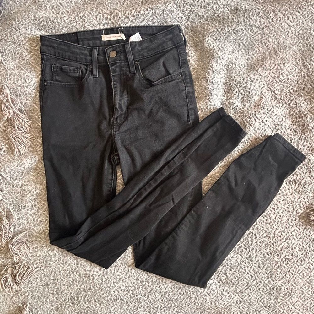 Levi's 721 Charcoal Denim Skinny Jeans